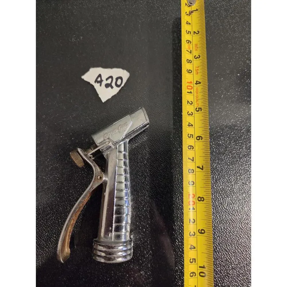 Rain Bird Hose Nozzle Attachment | Vintage - Chrome - Melnor